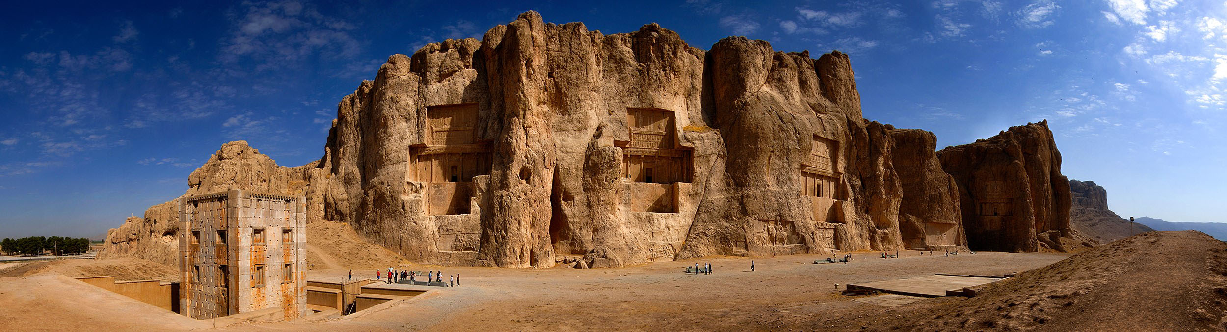 Panoramic image of Naqsh-e Rustam